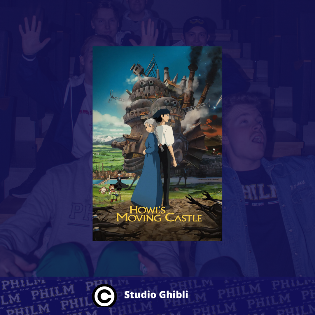 Howles moving castle poster