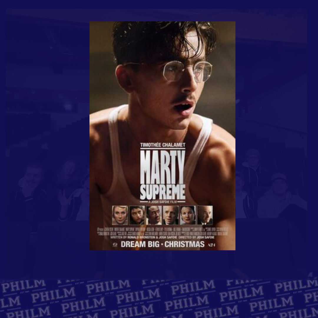 Marty Supreme poster